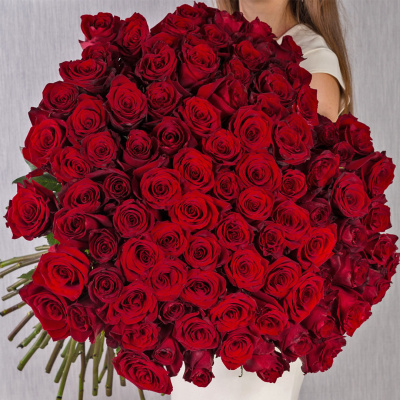 Роза красная Эквадор 60 см N 902
